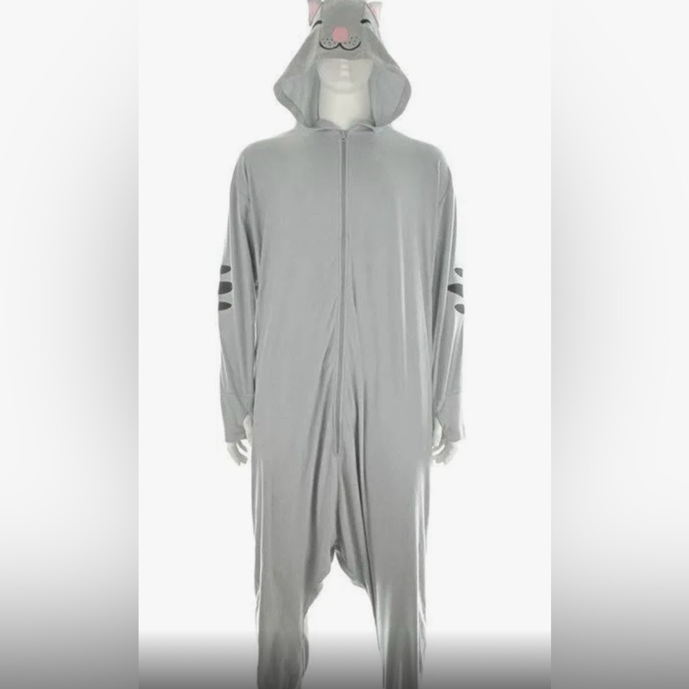 Great Condition Big Bang Theory Cat/Kitty Kigurumi Pajamas/Onesie (One Size)